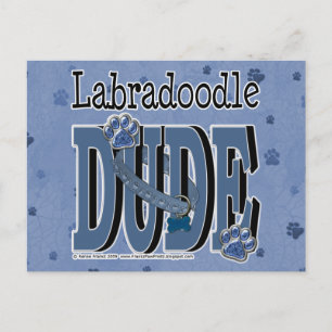 LabraDoodle DUDE Briefkaart