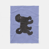 Labradoodle Fleece Blanket Deken (Voorkant)