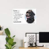 Labradoodle Gifts Art Prints (Thuiskantoor)