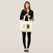 Labradoodle Gifts Grote Tote Bag (Voorkant (model))