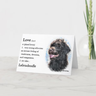 Labradoodle Gifts Kaart
