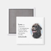 Labradoodle Gifts Magneet (Voorkant / Achterkant)