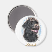 Labradoodle Gifts Magneet (Voorkant / Achterkant)