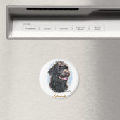 Labradoodle Gifts Magneet (Insitu (Vaatwasser))