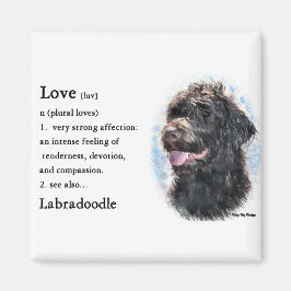Labradoodle Gifts Magneet