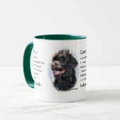 Labradoodle Gifts Mok (Voorkant links)