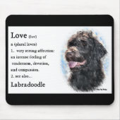 Labradoodle Gifts Muismat (Voorkant)