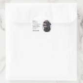 Labradoodle Gifts Ronde Sticker (Tas)