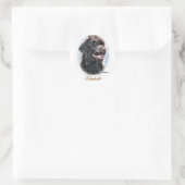 Labradoodle Gifts Ronde Sticker (Tas)