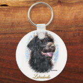 Labradoodle Gifts Sleutelhanger (Voorkant)