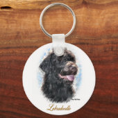 Labradoodle Gifts Sleutelhanger (Voorkant)