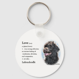 Labradoodle Gifts Sleutelhanger