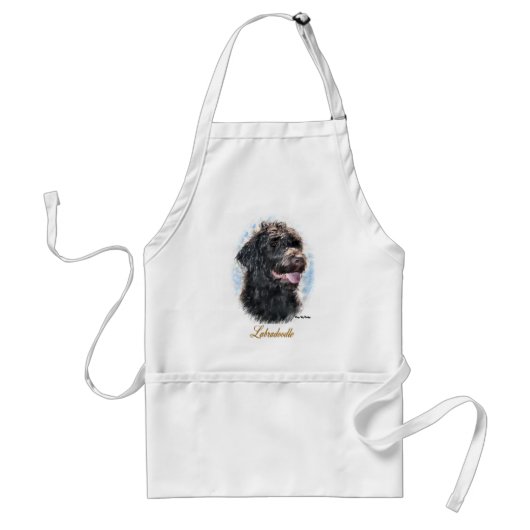 Labradoodle Gifts Standaard Schort (Voorkant)