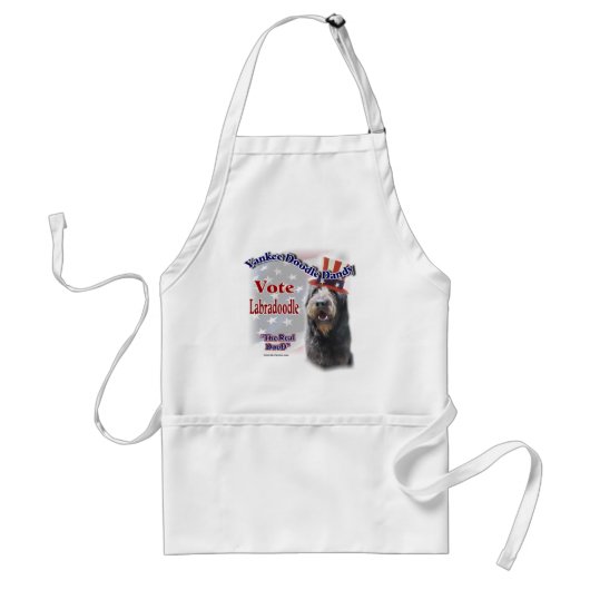 Labradoodle Gifts Standaard Schort (Voorkant)
