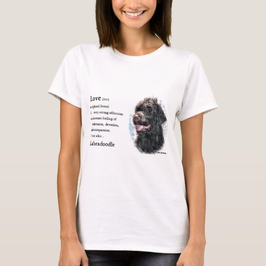 Labradoodle Gifts T-shirt (Voorkant)