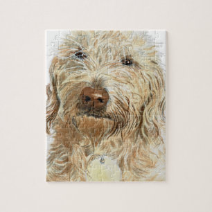 Labradoodle Ginger Legpuzzel