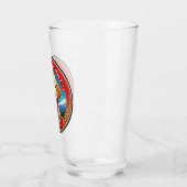 Labradoodle Golden Doodle Bierglas Glas (Links)