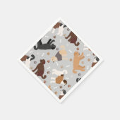 Labradoodle/Goldendoedle Botten en Paws Napkins Servet (Hoek)