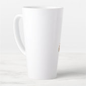 Labradoodle Goldendole Dog Mam Gift Hondenliefhebb Latte Mok (Linkerhoek)