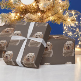 Labradoodle Goldendole Poodle Dog Pet Cadeaupapier