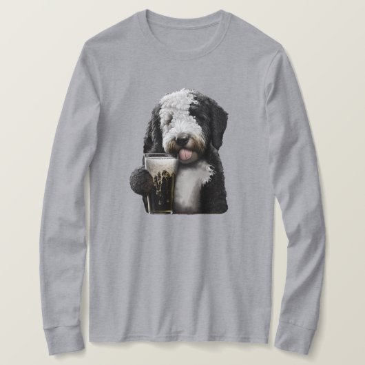 Labradoodle Goldendole Sheepadoodle Dog Mam Pap T-shirt (Design voorkant)