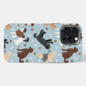 Labradoodle / Goldendoodle Botten en Poten iPhone Hoesje (Achterkant horizontaal)