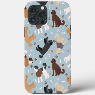 Labradoodle / Goldendoodle Botten en Poten iPhone 13 Pro Max Hoesje
