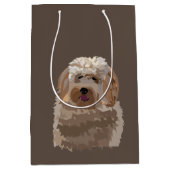 Labradoodle Goldendoodle Poodle Hond Huisdier Medium Cadeauzakje (Voorkant)