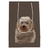 Labradoodle Goldendoodle Poodle Hond Huisdier Medium Cadeauzakje (Achterkant)
