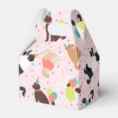 Labradoodle / Goldendoodle Verjaardagsfeest Bedankdoosjes (Achterkant)