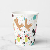 Labradoodle / Goldendoodle Verjaardagsfeest Papieren Bekers (Rechts)