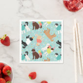 Labradoodle / Goldendoodle Verjaardagsfeest Servet (Insitu)