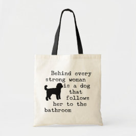 Labradoodle grap quotatie - Labradoodle Tote Bag