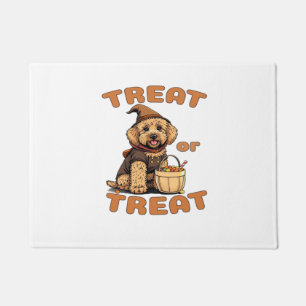 Labradoodle Halloween honden kostuum �Treat or Tre Deurmat