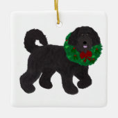 Labradoodle Holiday Ornament (Voorkant)