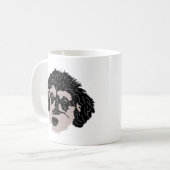 Labradoodle Hond Mam Mok (Voorkant links)