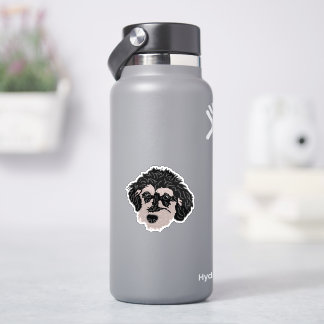 Labradoodle-hond-moeder mok sticker