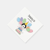 Labradoodle Hond Verjaardagsfeestje Papieren serve Servet (Hoek)