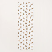 Labradoodle hondenmix Yoga Mat (Achterkant)