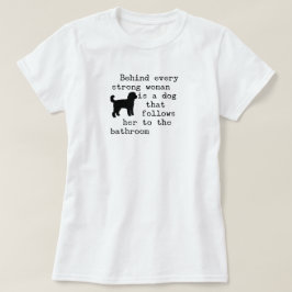 Labradoodle-humorcitaat T-shirt