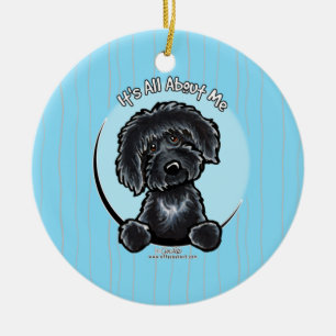 Labradoodle IAAM Carribean Keramisch Ornament