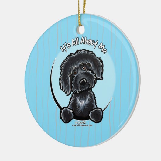 Labradoodle IAAM Carribean Keramisch Ornament (Links)