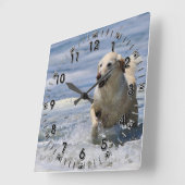 Labradoodle - Izzy Vierkante Klok (Hoek)