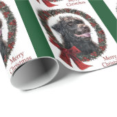 Labradoodle kerstcadeaus cadeaupapier (Rol Hoek)