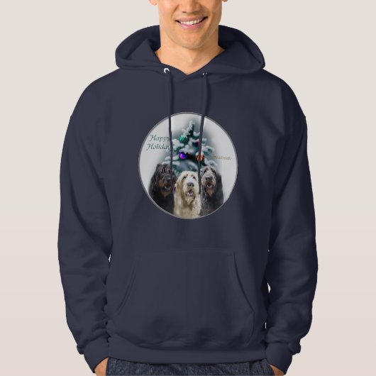 Labradoodle kerstcadeaus hoodie (Voorkant)
