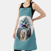 Labradoodle kerstcadeaus schort (Insitu)