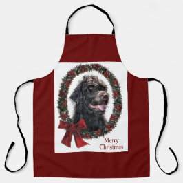 Labradoodle kerstcadeaus schort