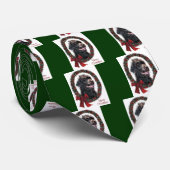 Labradoodle kerstcadeaus stropdas (Opgerold)