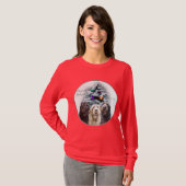 Labradoodle kerstcadeaus t-shirt (Voorkant volledig)