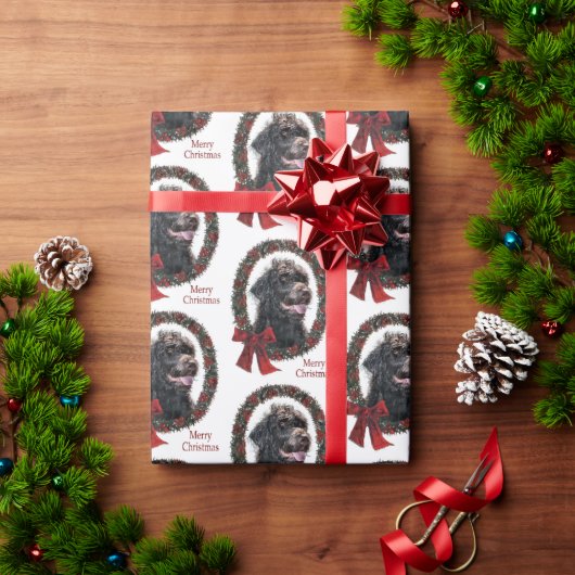 Labradoodle Kerstmis Cadeaupapier (Feestdagen Geschenken)